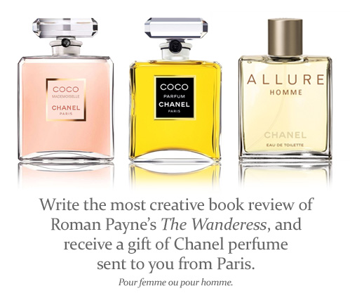 A gift for the ☆ Most Creative ☆ book review… Free Chanel perfume (pour  homme ou pour femme).